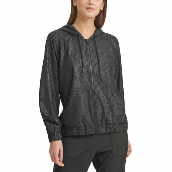 NWT DKNY Sport Ladies’ Embossed Lightweight Jacket - Picture 1 of 5